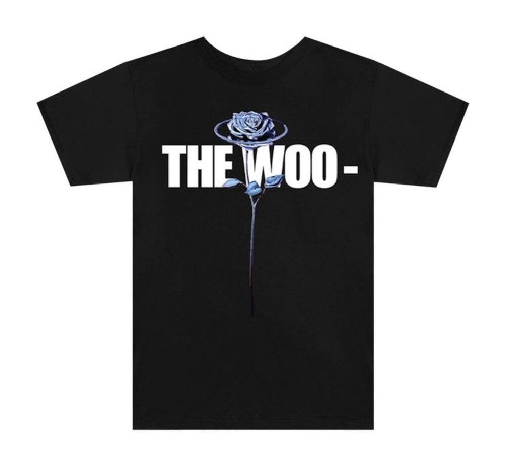 Vlone X Pop Smoke The Woo Tee ‘Black’